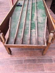 Rexasztal felújítás