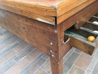 Rexasztal felújítás